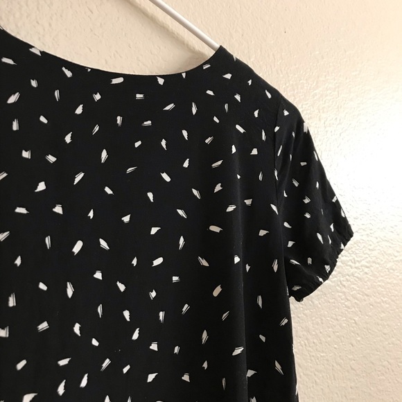 Final Touch Printed Rayon Self Tie Waist Blouse - Picture 7 of 10